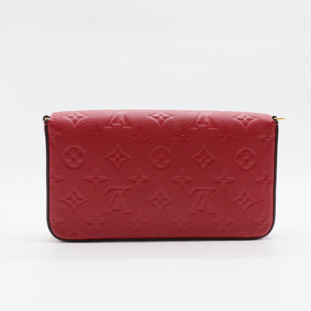 Felicie Pochette Monogram Empreinte Leather