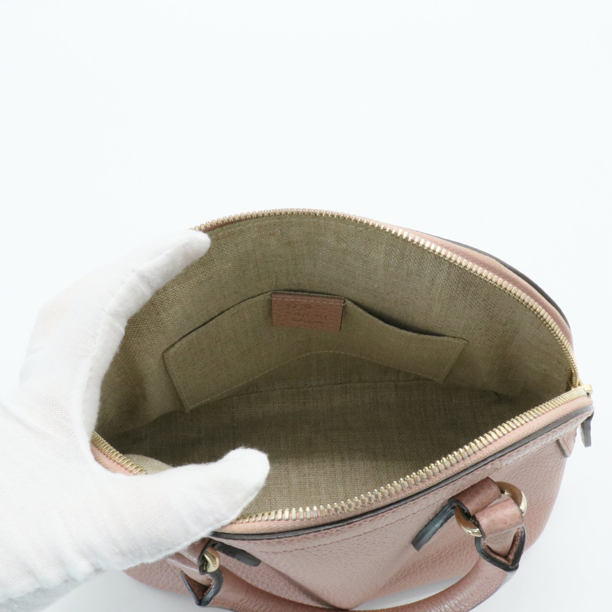Convertible Dome Satchel Microguccissima Leather Mini
