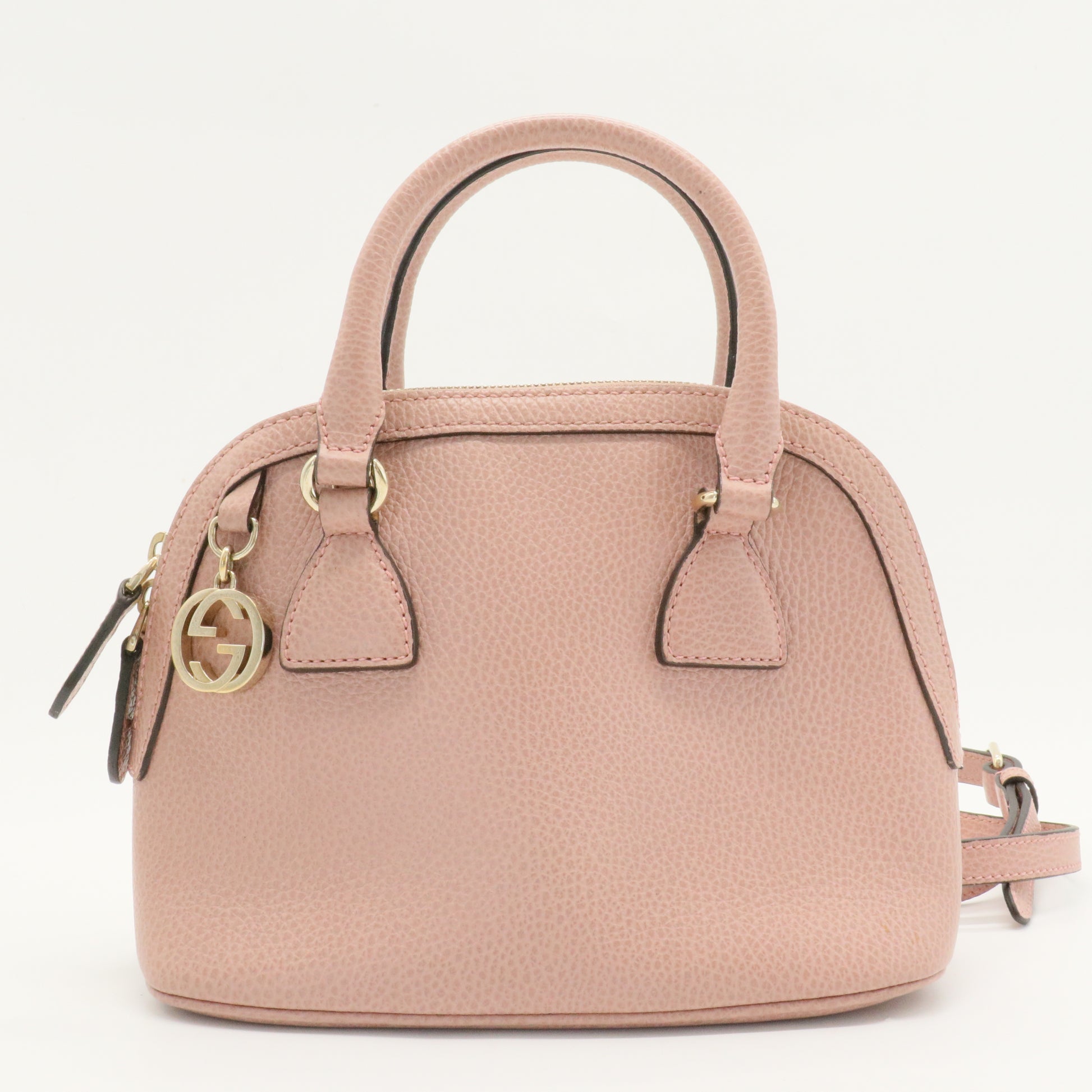 Convertible Dome Satchel Microguccissima Leather Mini