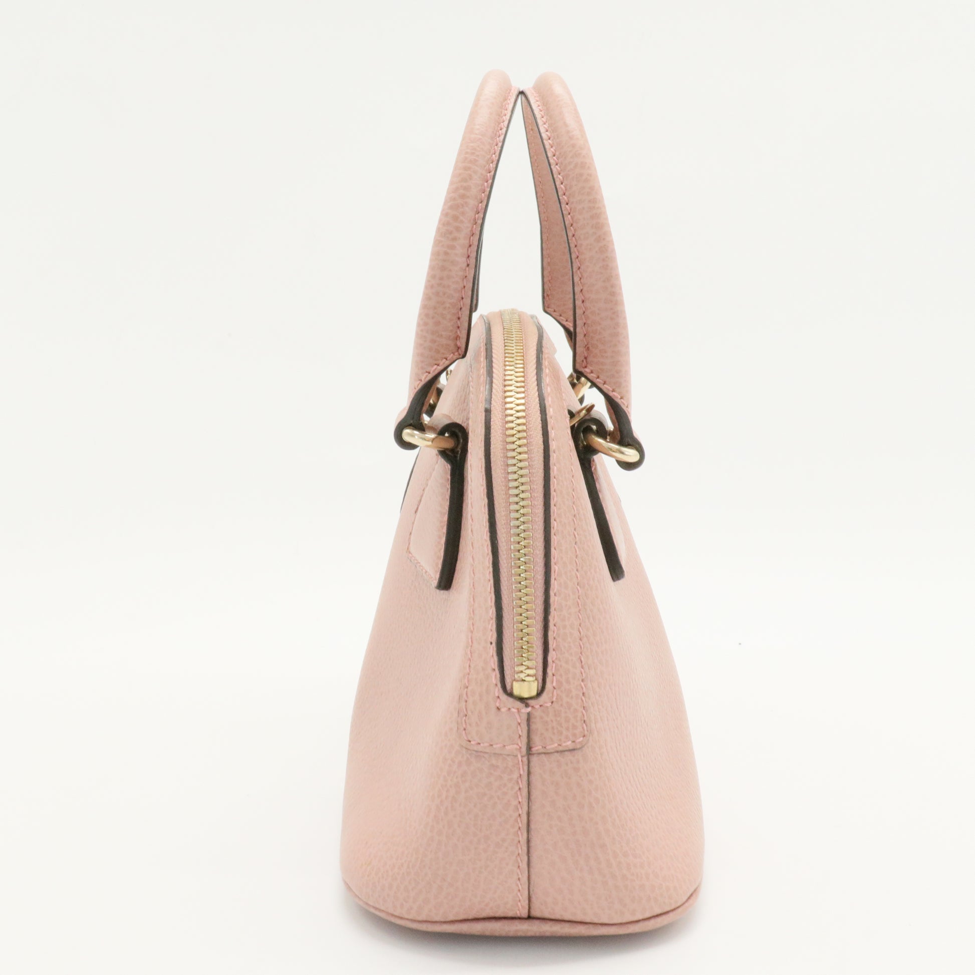 Convertible Dome Satchel Microguccissima Leather Mini