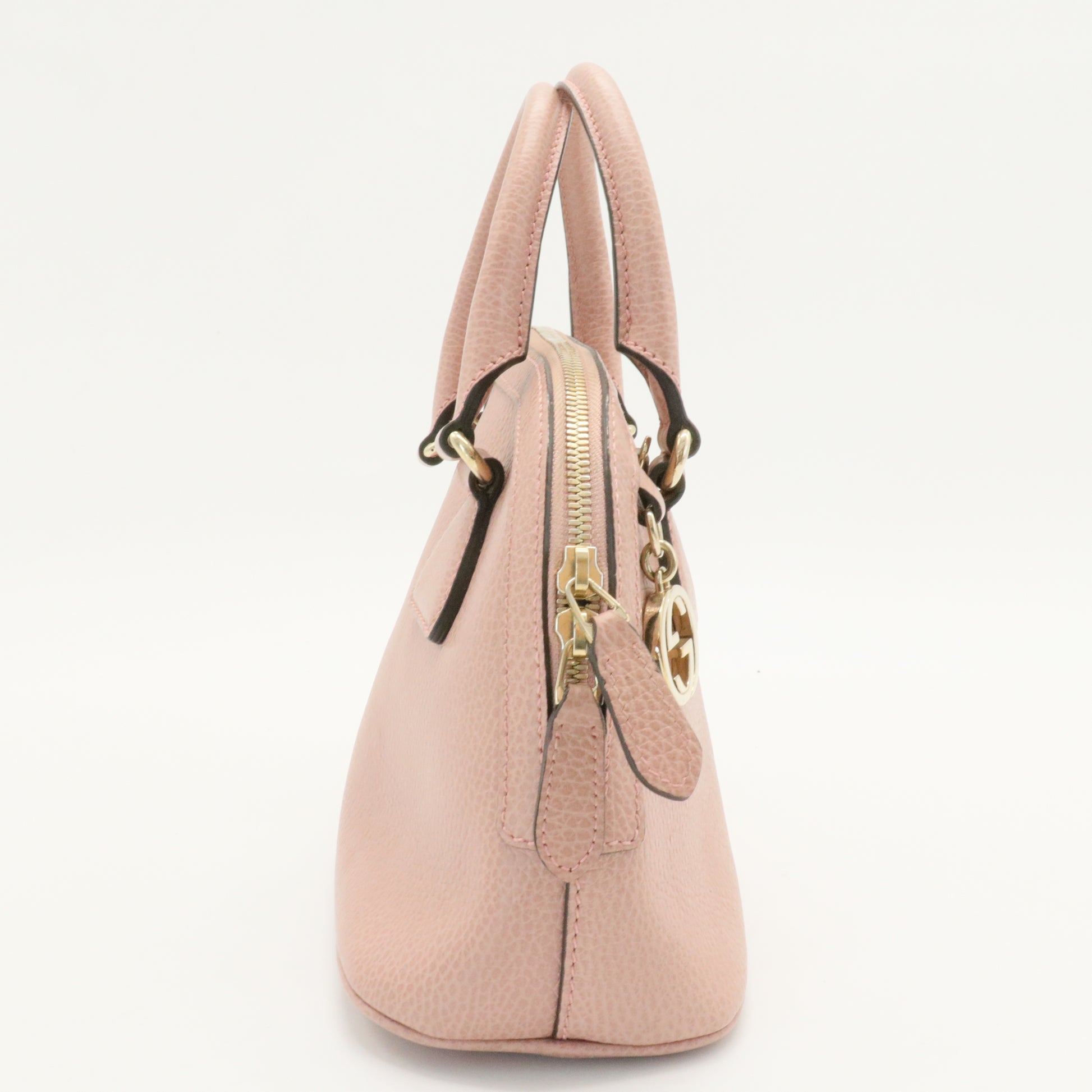 Convertible Dome Satchel Microguccissima Leather Mini