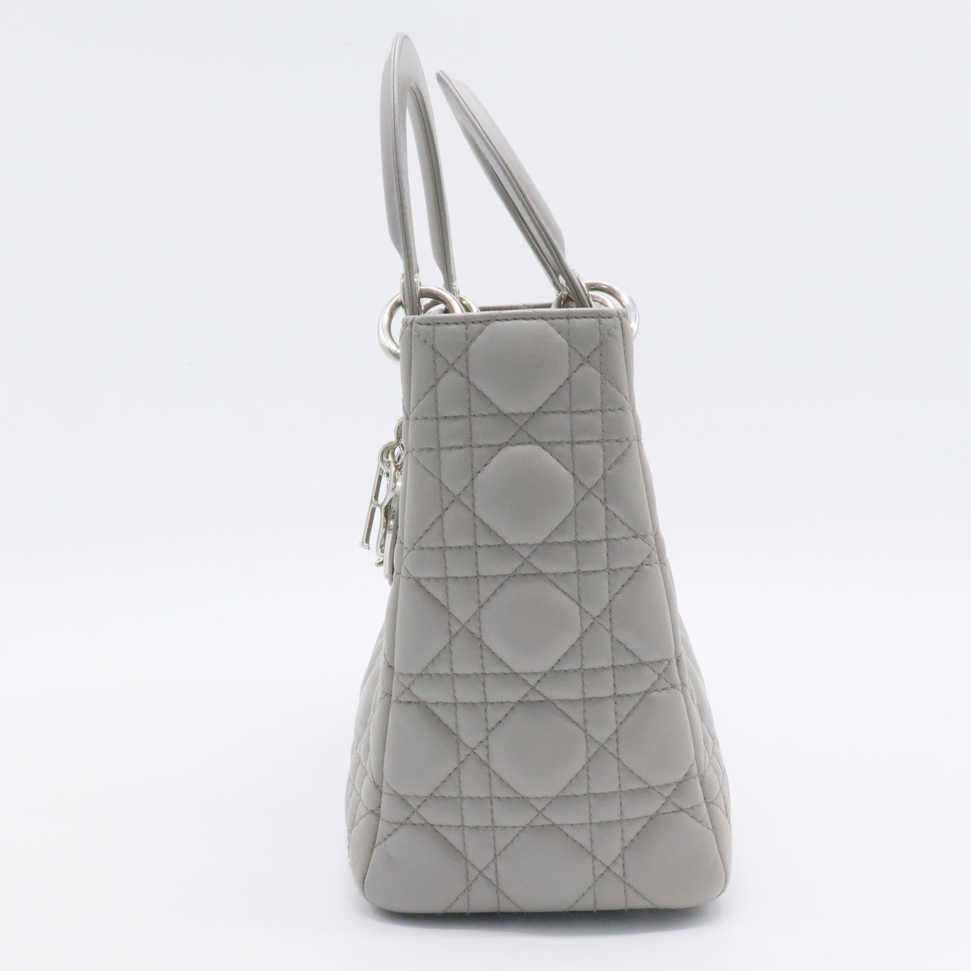 Lady Dior Bag Cannage Quilt Lambskin Medium