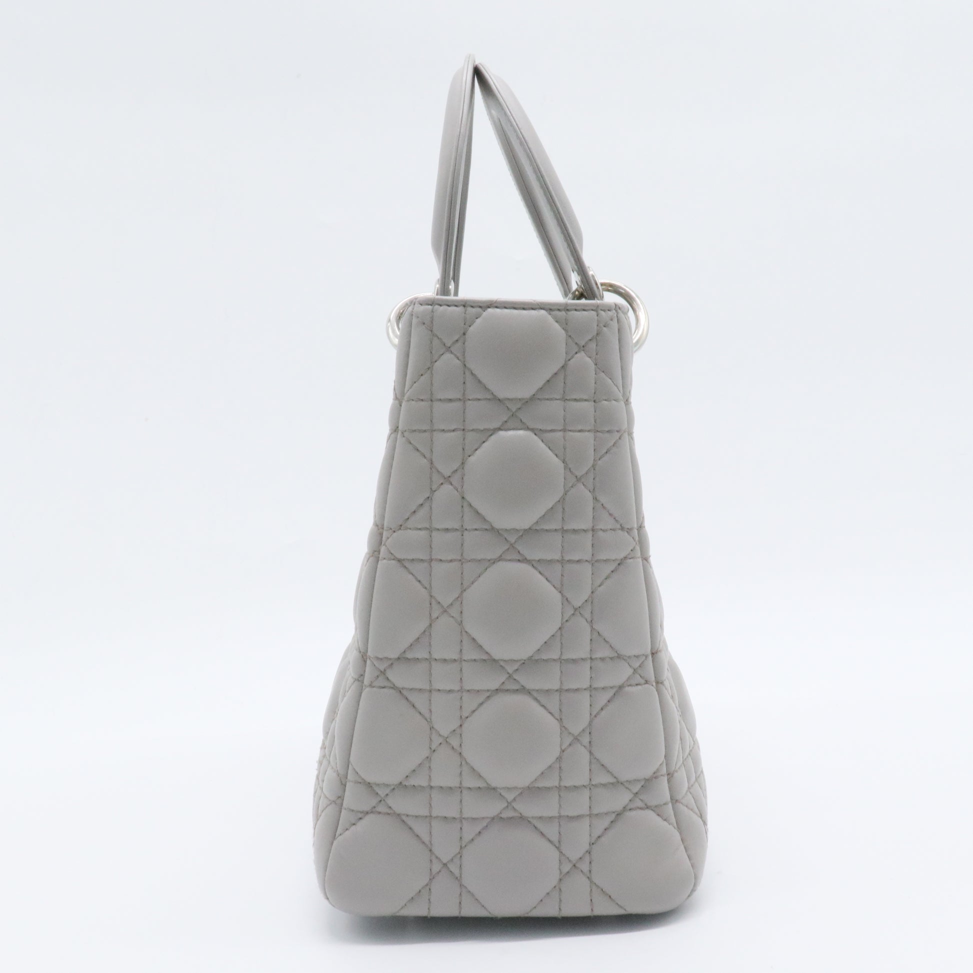 Lady Dior Bag Cannage Quilt Lambskin Medium