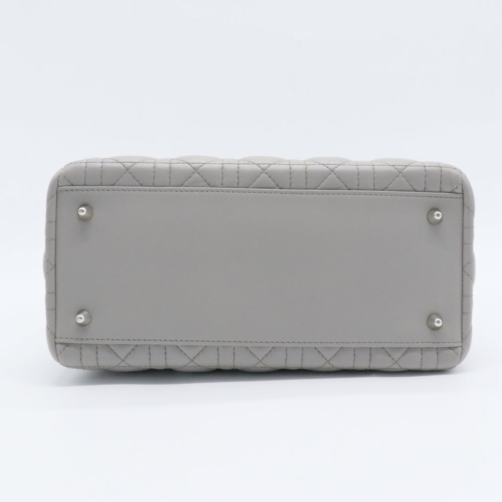 Lady Dior Bag Cannage Quilt Lambskin Medium