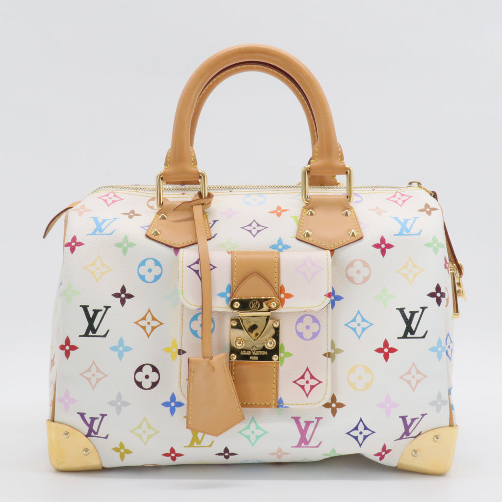 Speedy Handbag Monogram Multicolor 30