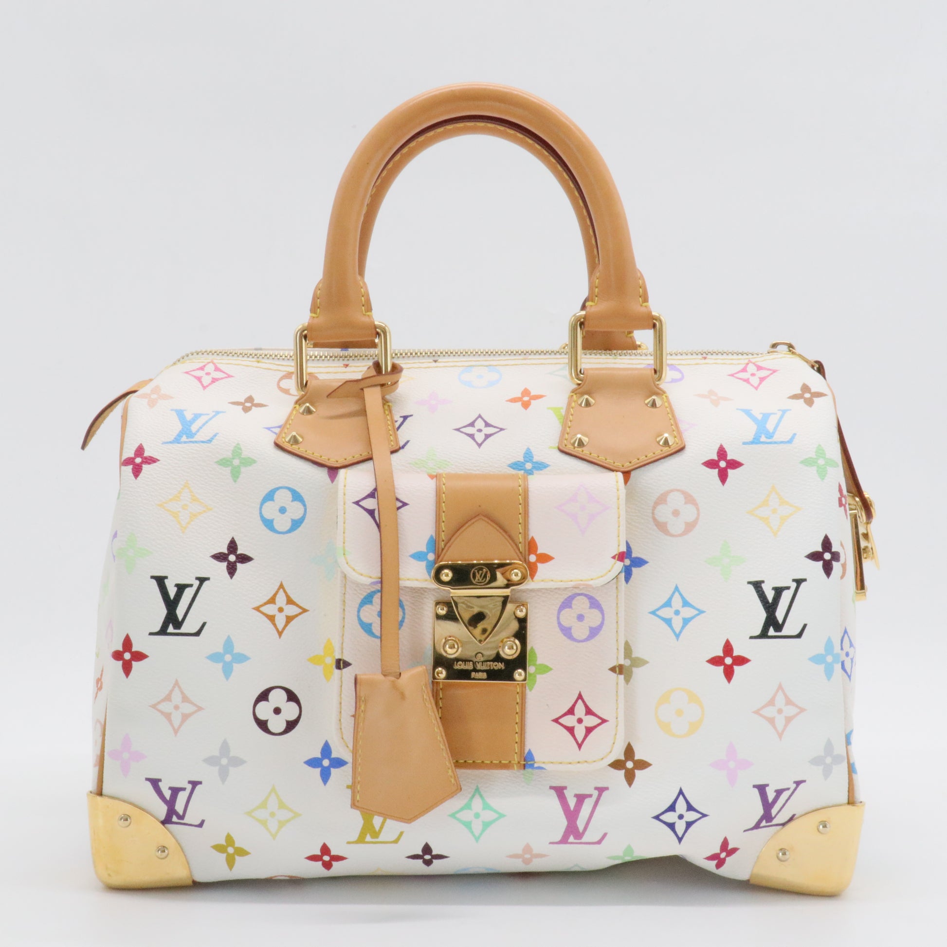 Speedy Handbag Monogram Multicolor 30