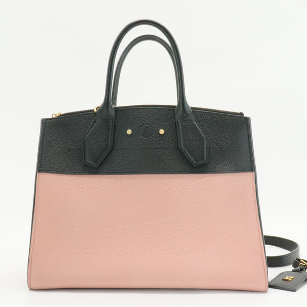 City Steamer Handbag Leather MM