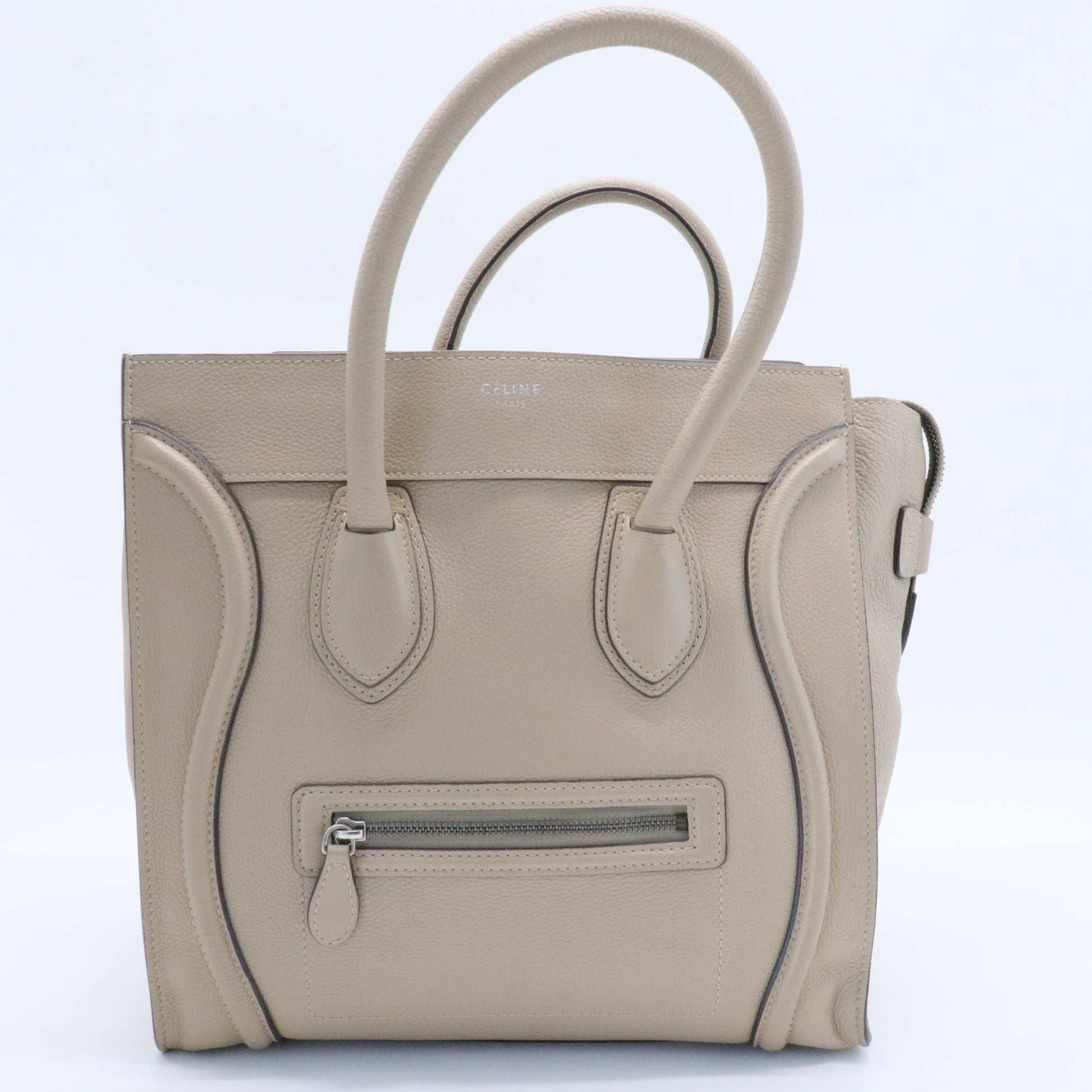 Luggage Bag Grainy Leather