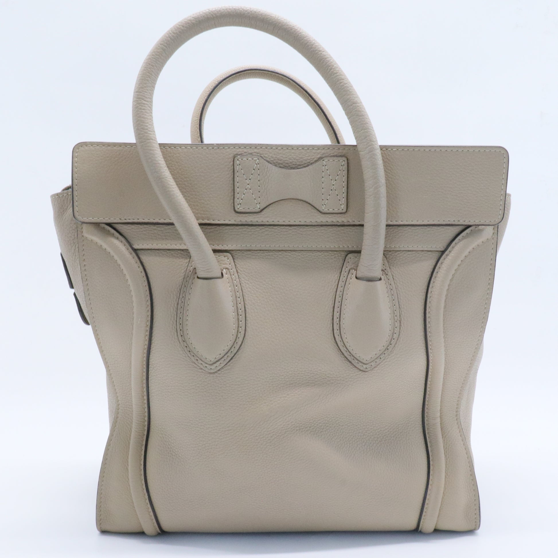 Luggage Bag Grainy Leather