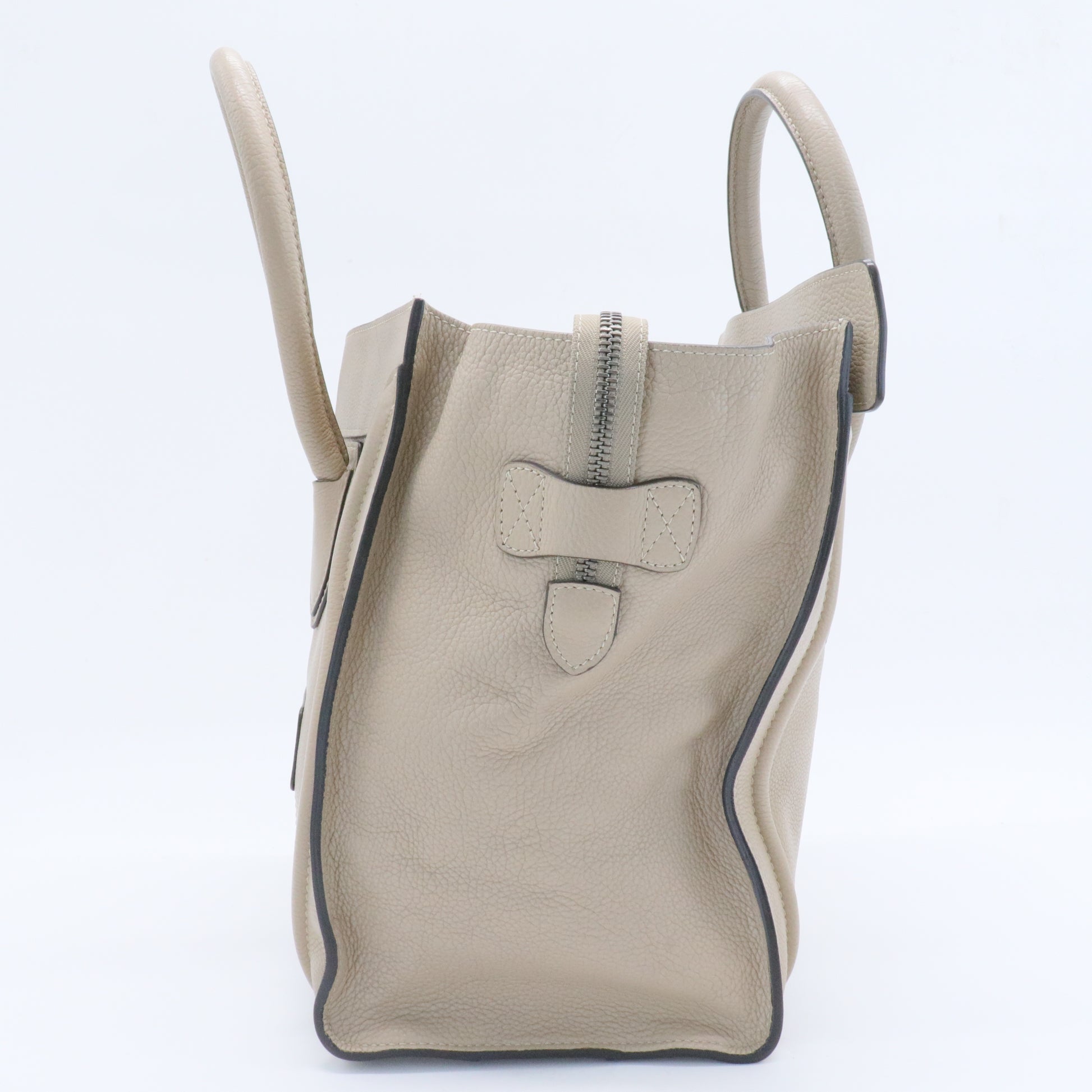Luggage Bag Grainy Leather