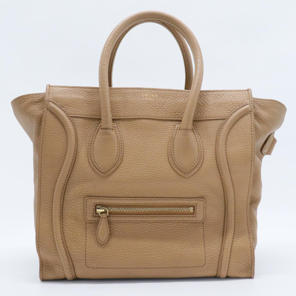 Luggage Bag Grainy Leather Mini