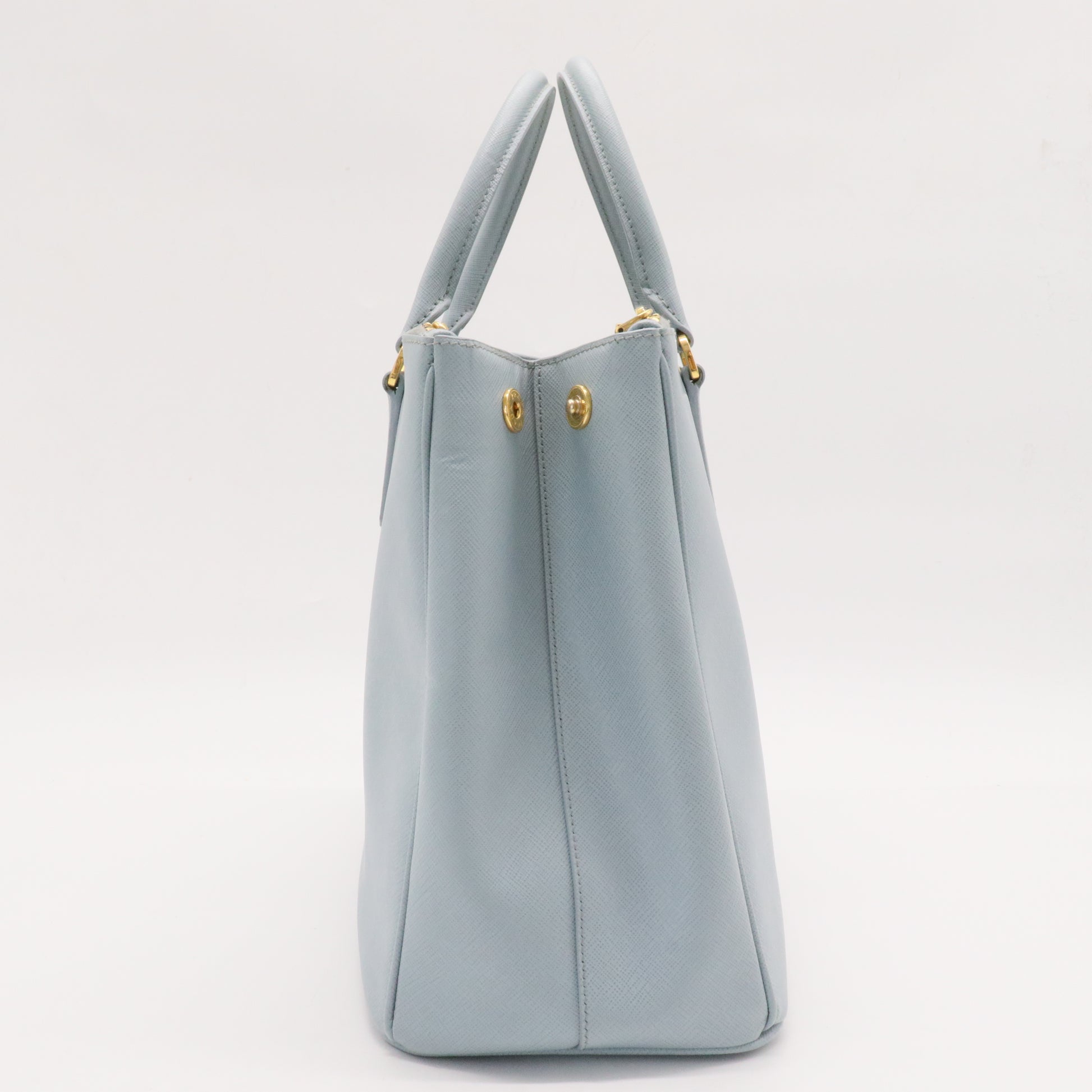 Galleria Double Zip Tote Saffiano Leather Large