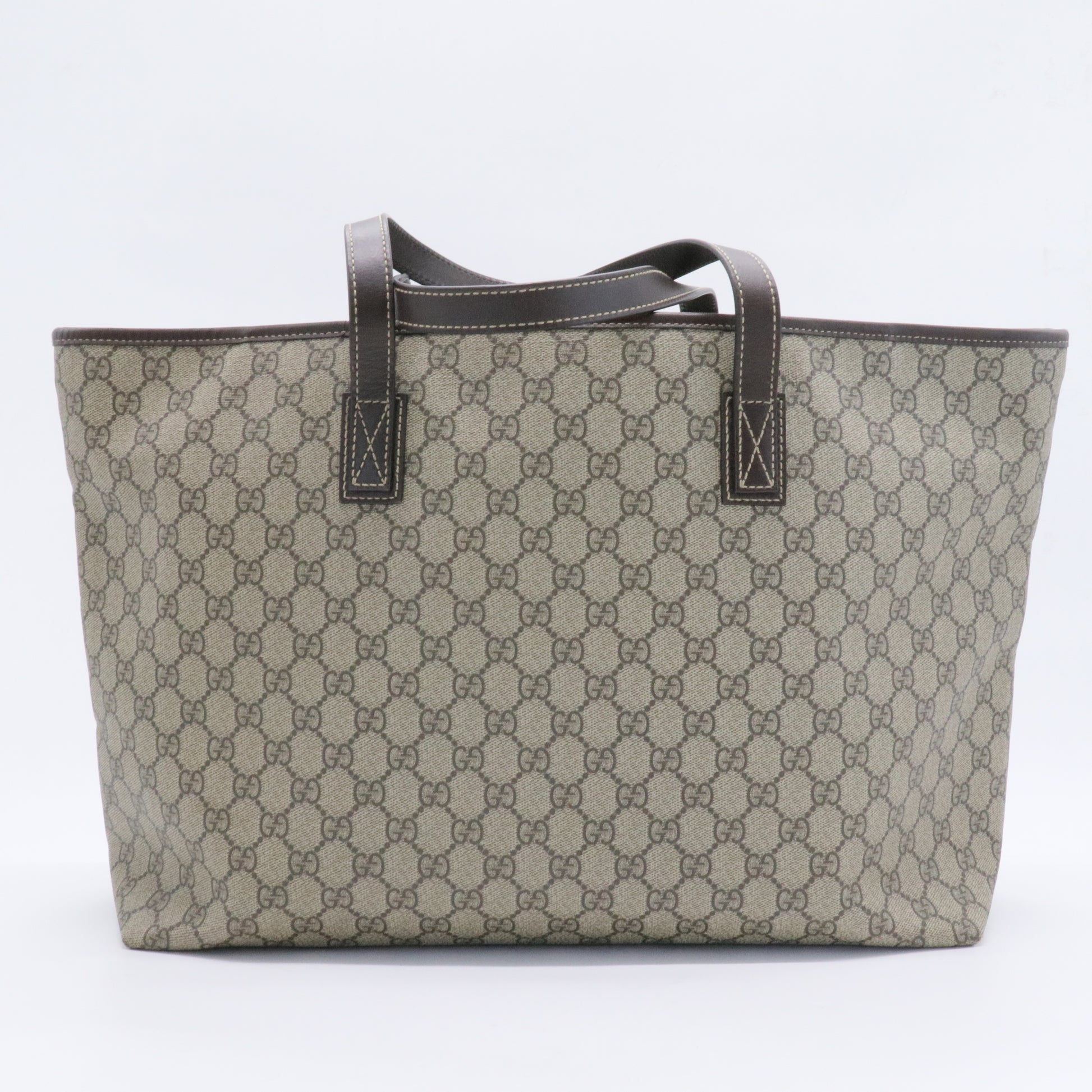 Plus Tote GG Coated Canvas Medium