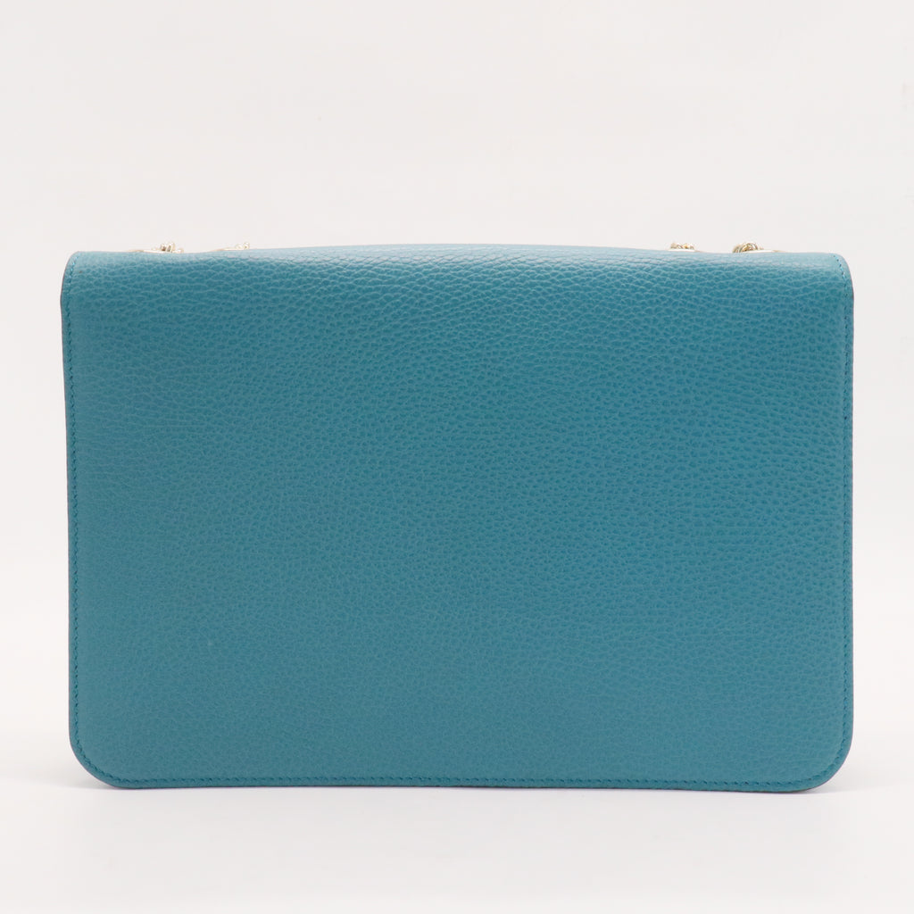 Interlocking Shoulder Bag Leather Medium