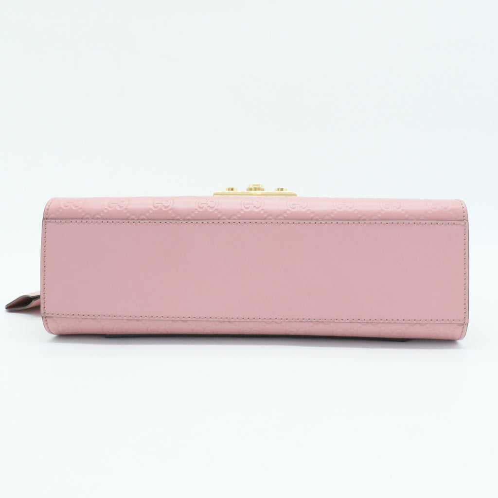 Padlock Shoulder Bag Guccissima Leather Medium