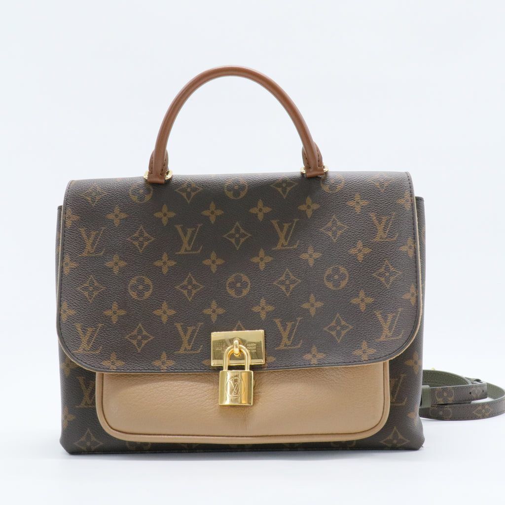 Marignan Handbag Monogram Canvas with Leather