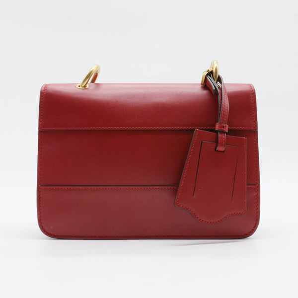 Queen Margaret Flap Bag Leather Medium