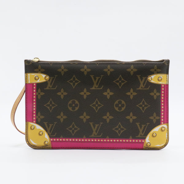 Neverfull Pochette Limited Edition Summer Trunks Monogram Canvas