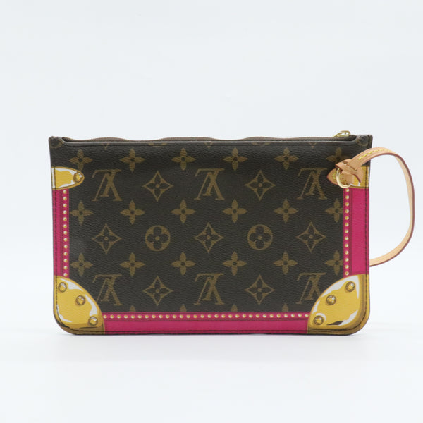 Neverfull Pochette Limited Edition Summer Trunks Monogram Canvas