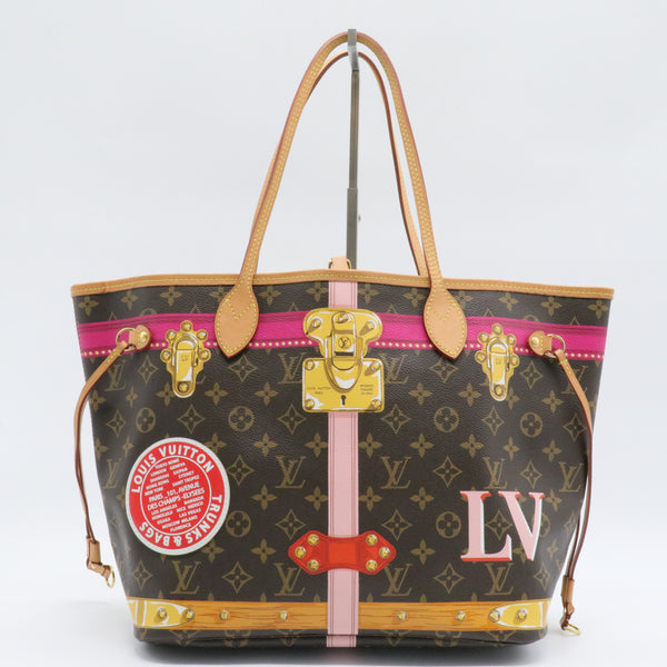 Neverfull NM Tote Limited Edition Summer Trunks Monogram Canvas MM