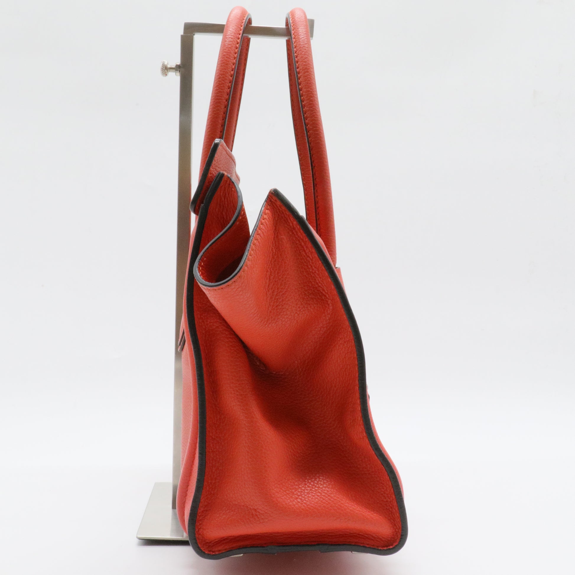 Luggage Bag Smooth Leather Micro