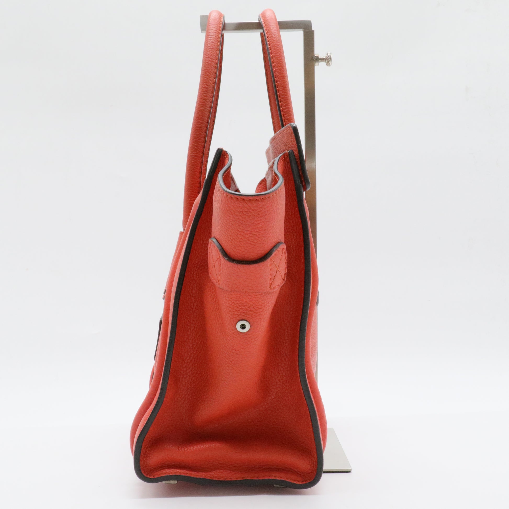 Luggage Bag Smooth Leather Micro