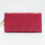 Lady Dior Croisiere Chain Wallet Cannage Quilt Lambskin