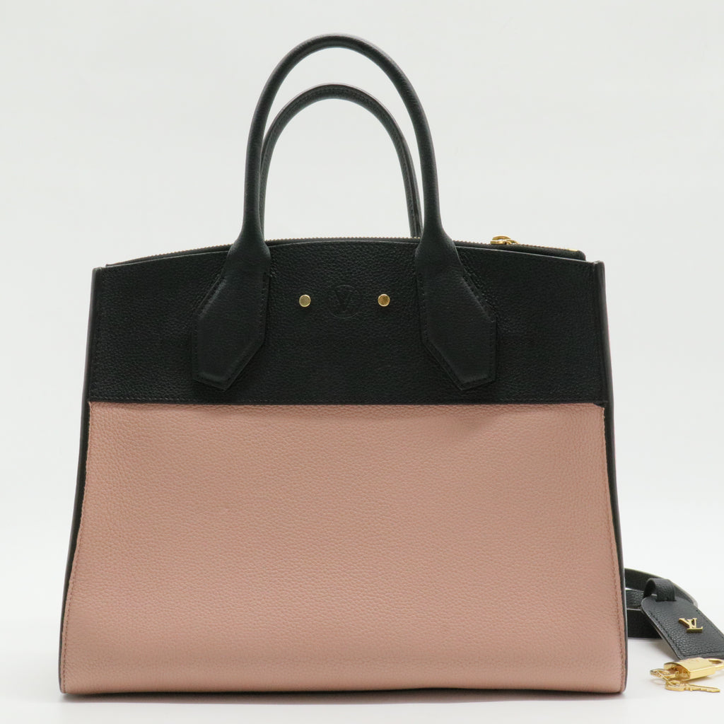 City Steamer Handbag Leather MM