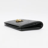 Animalier Flap Card Case Guccissima Leather