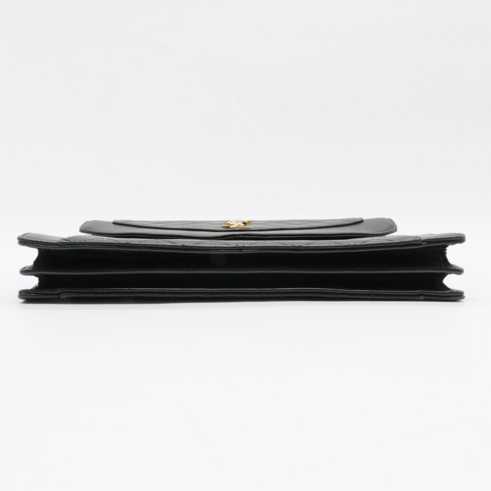 Gaby Envelope Satchel Quilted Leather
