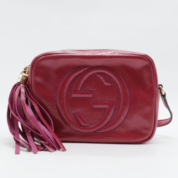 Soho Disco Crossbody Bag Patent Small