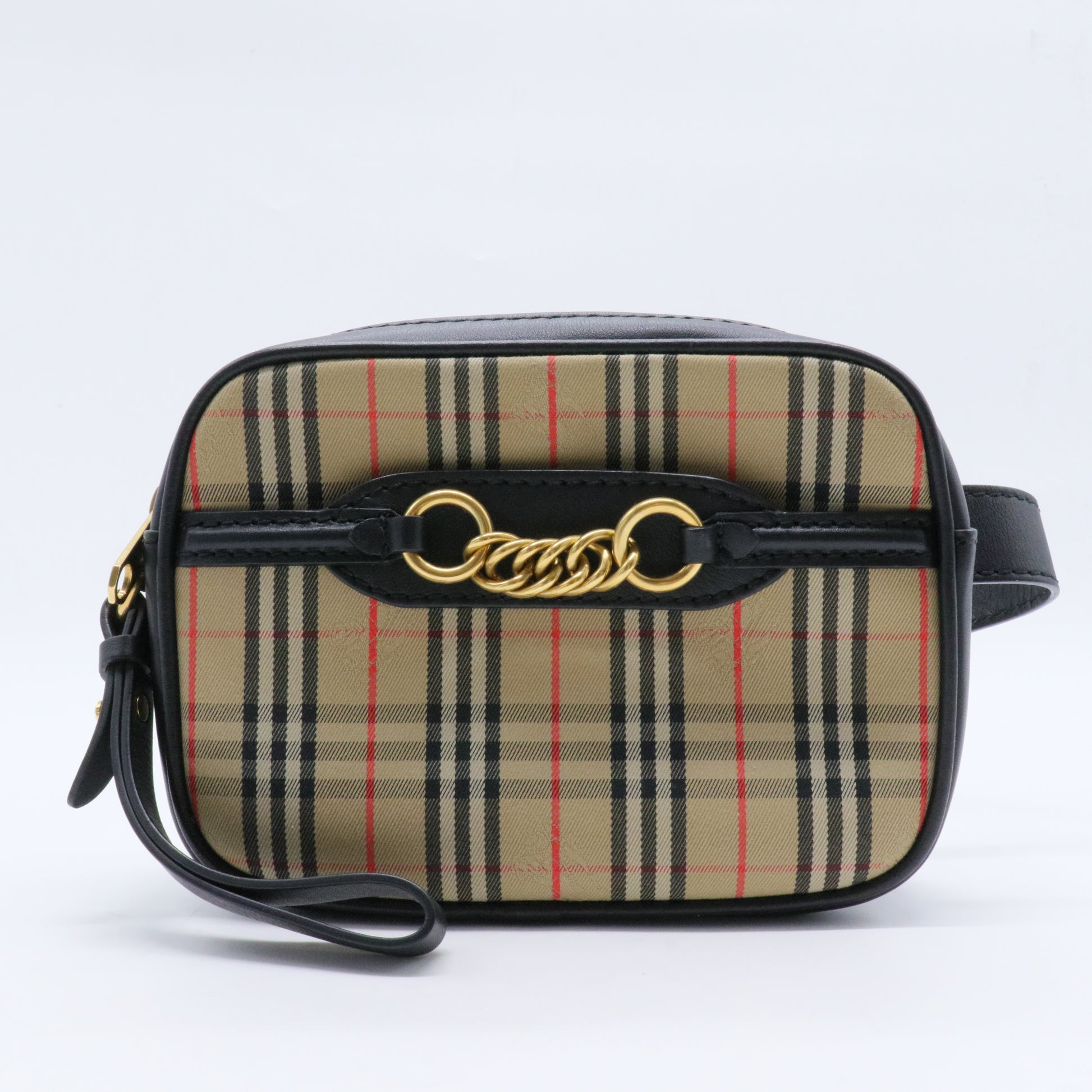 Link Bum Bag 1983 Knight Check Canvas