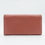 Moon Calfskin Icon Wallet Cameo Pink