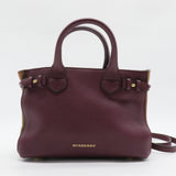 Banner NM Tote Perforated Leather Small