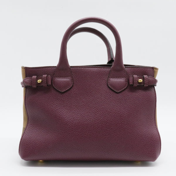 Banner NM Tote Perforated Leather Small