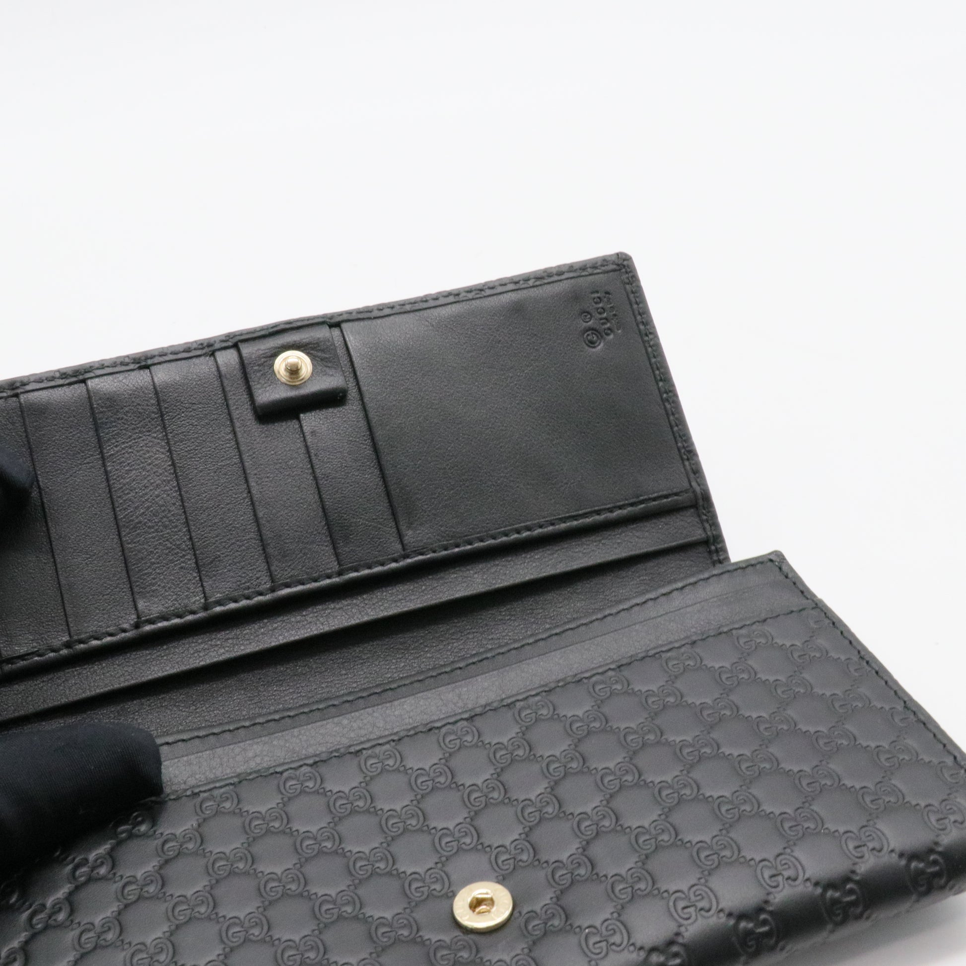 Flap Wallet Microguccissima Leather Long