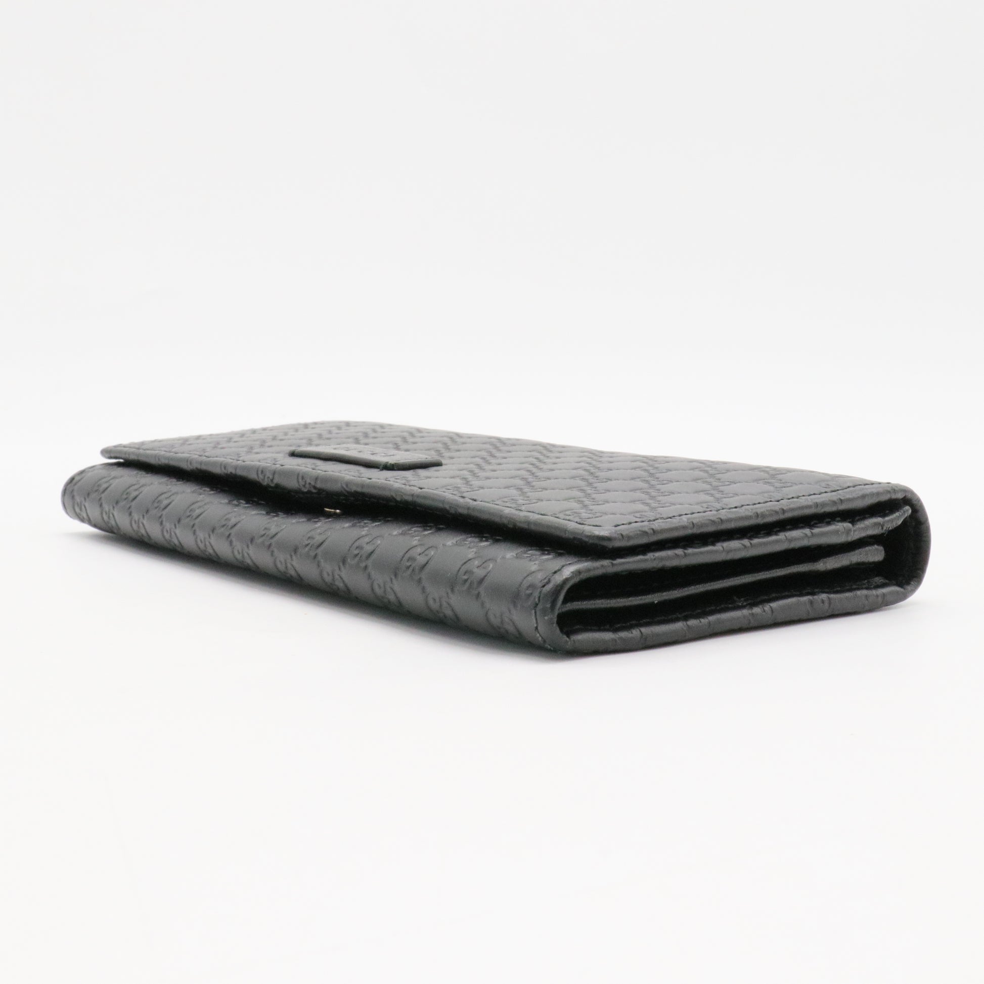 Flap Wallet Microguccissima Leather Long