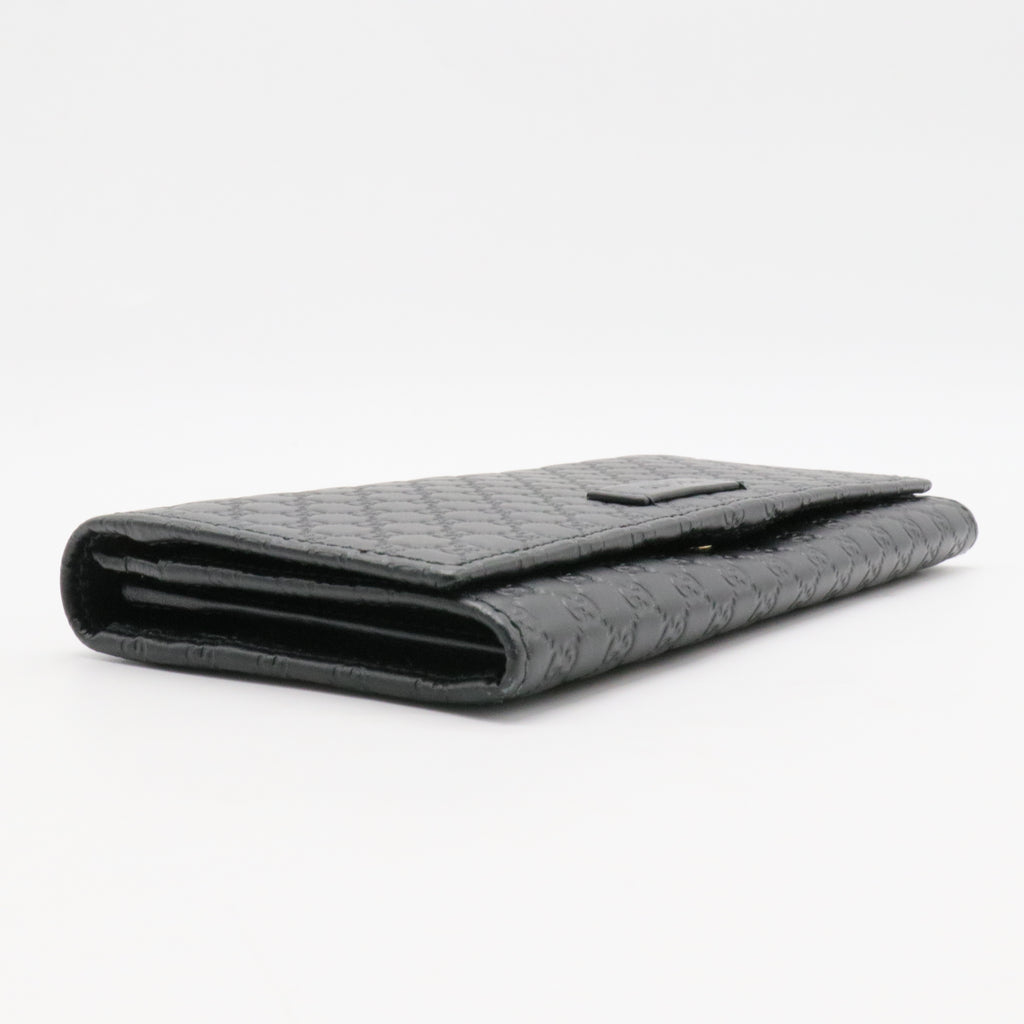 Flap Wallet Microguccissima Leather Long