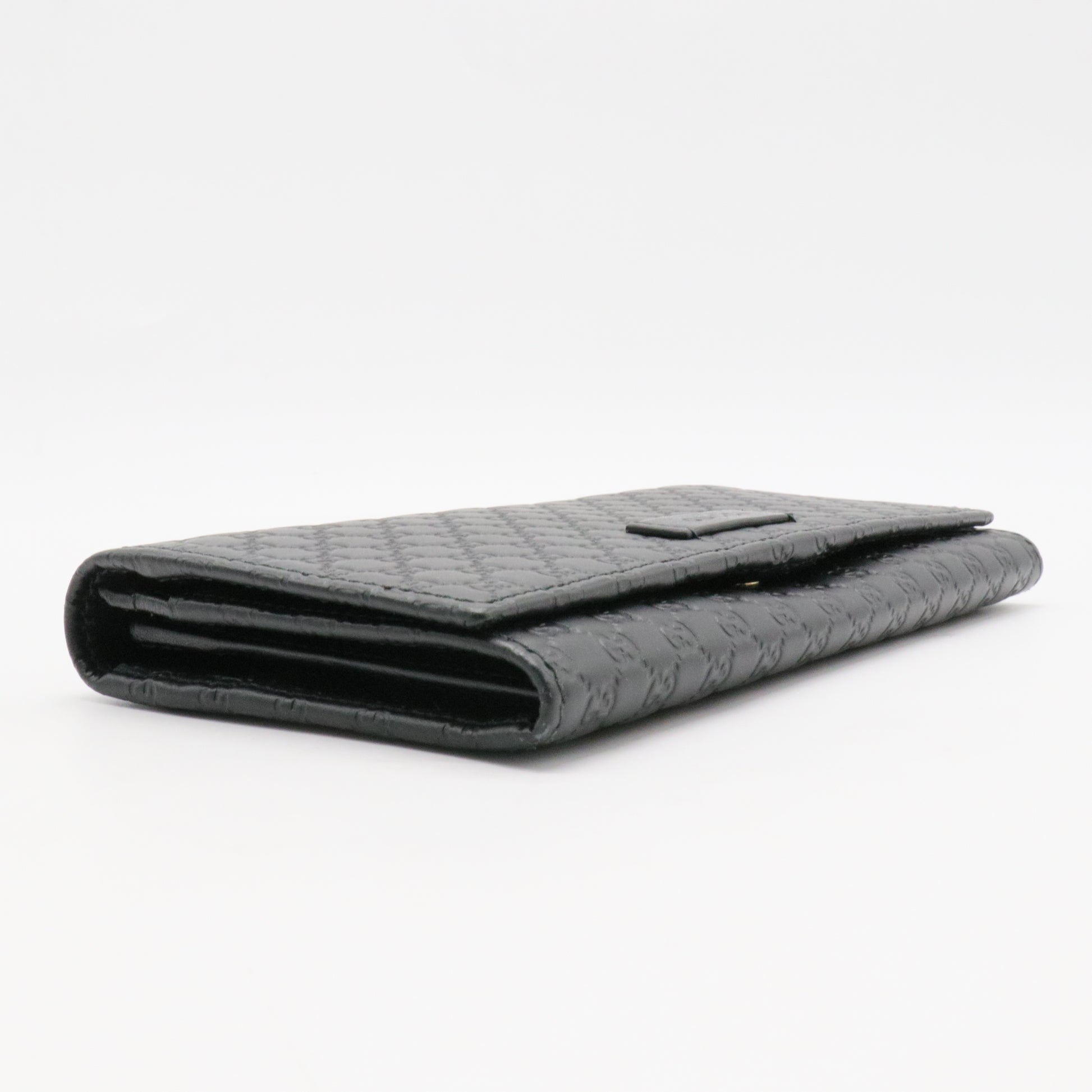 Flap Wallet Microguccissima Leather Long