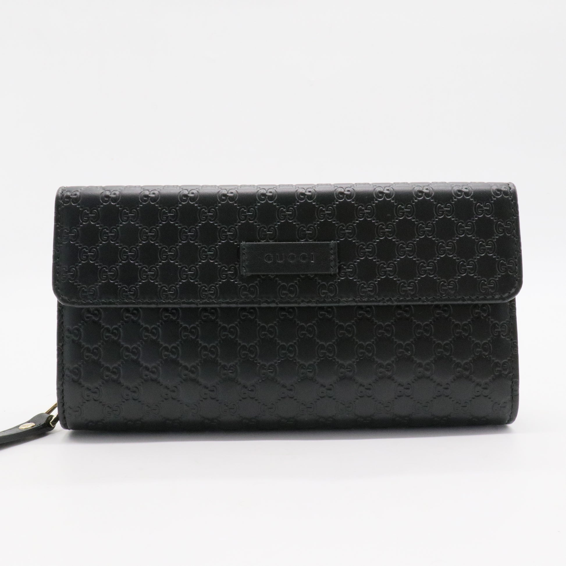 Microguccissima Continental Flap Wallet