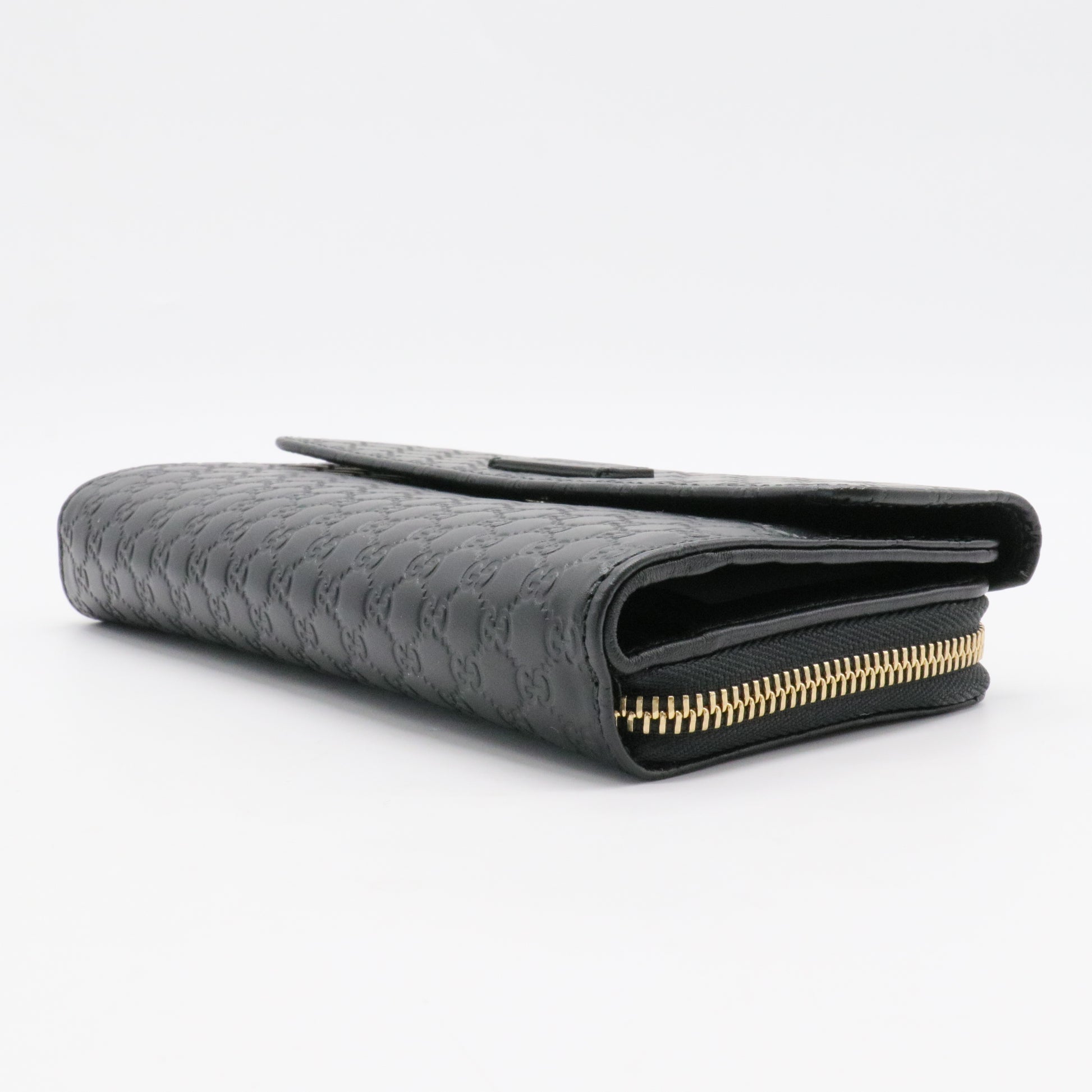 Microguccissima Continental Flap Wallet