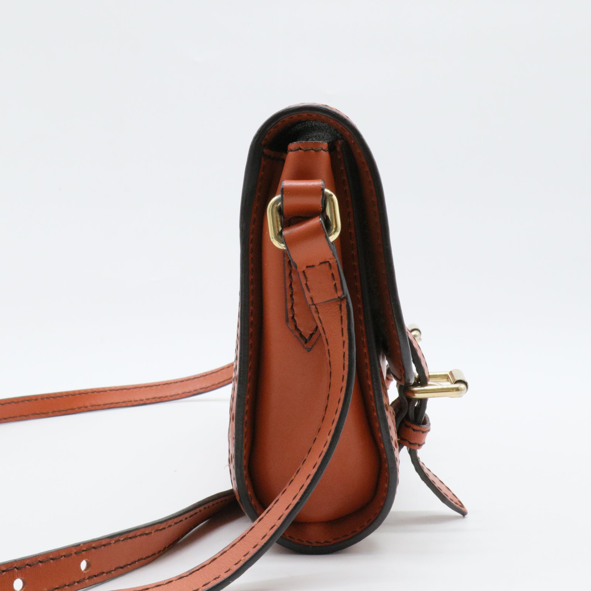 Doyle Brogues Bag Haymarket Coated Canvas with Leather Small