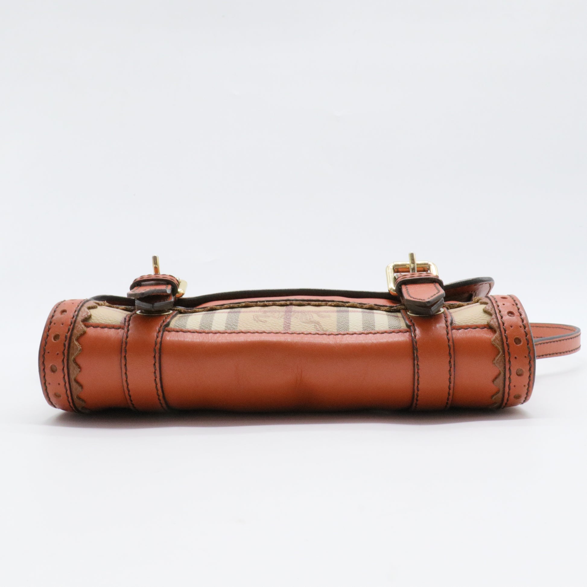 Doyle Brogues Bag Haymarket Coated Canvas with Leather Small