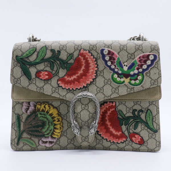 Dionysus Bag Embellished GG Coated Canvas Medium