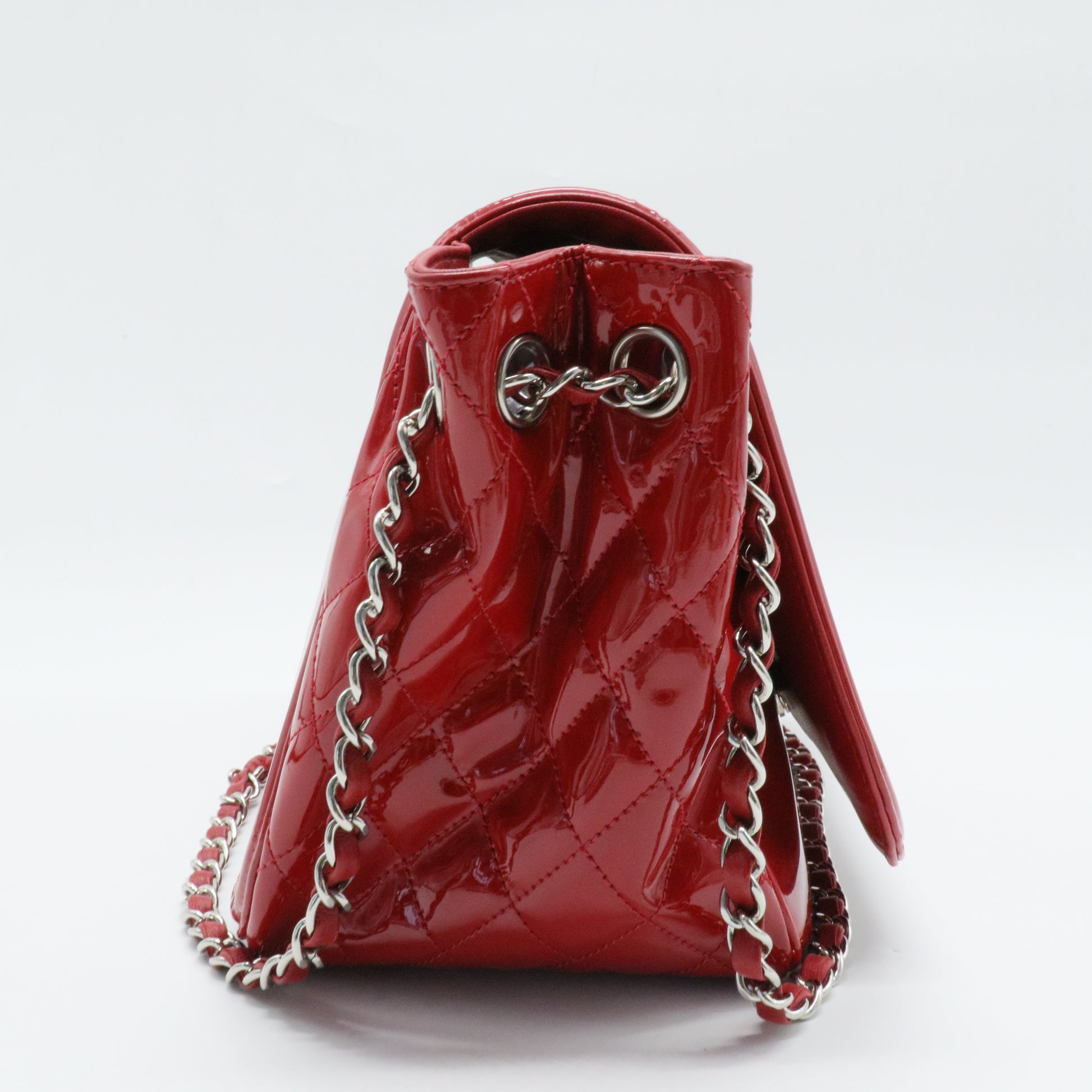 Paris-Vernice Lipstick Accordion Flap Bag
