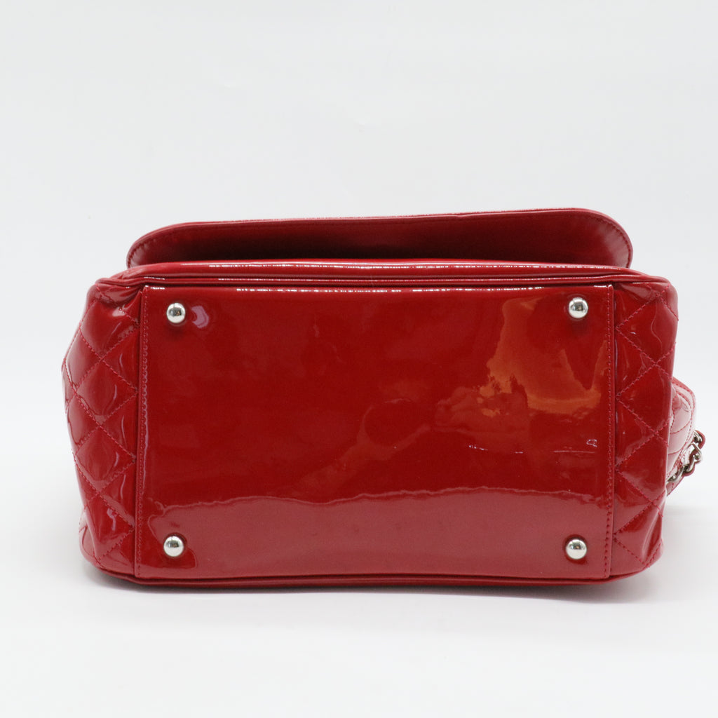 Paris-Vernice Lipstick Accordion Flap Bag