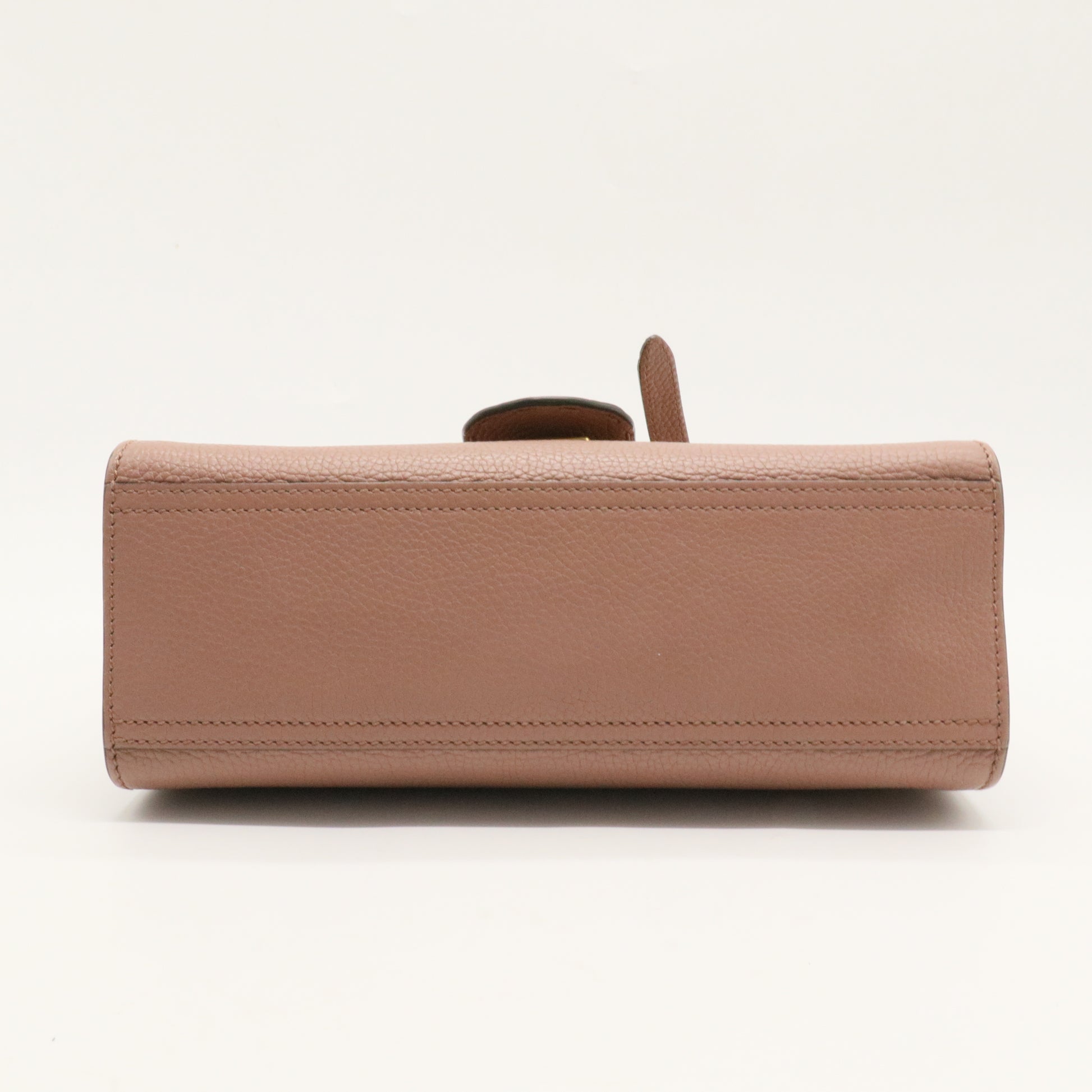 GG Marmont Top Handle Bag Leather Small