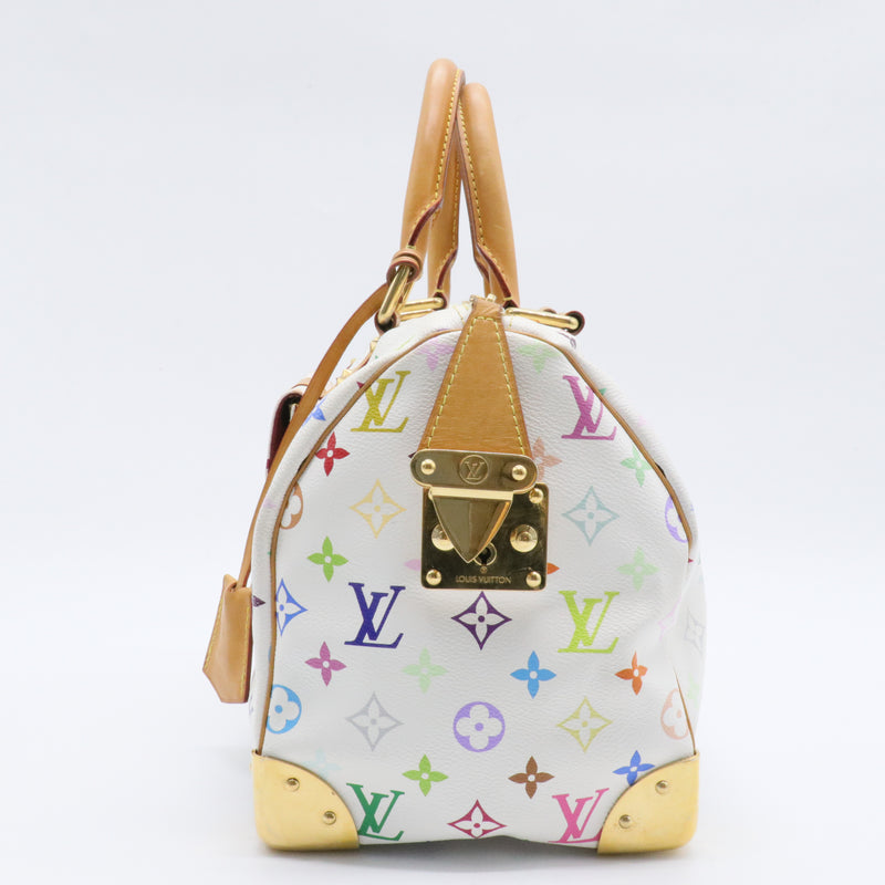 Speedy Handbag Monogram Multicolor 30