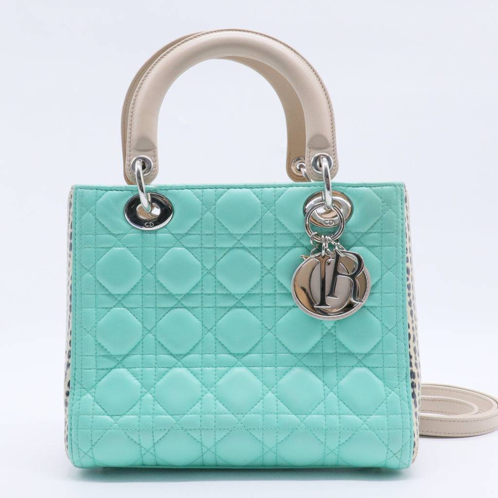 Lady Dior Bag Cannage Quilt Lambskin Medium