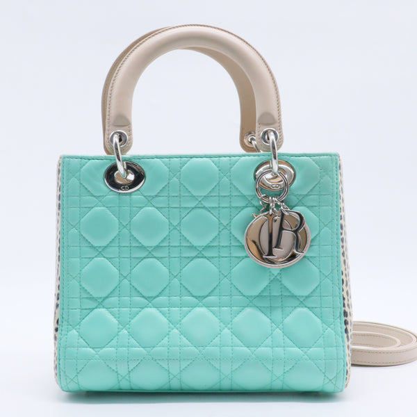 Lady Dior Bag Cannage Quilt Lambskin Medium